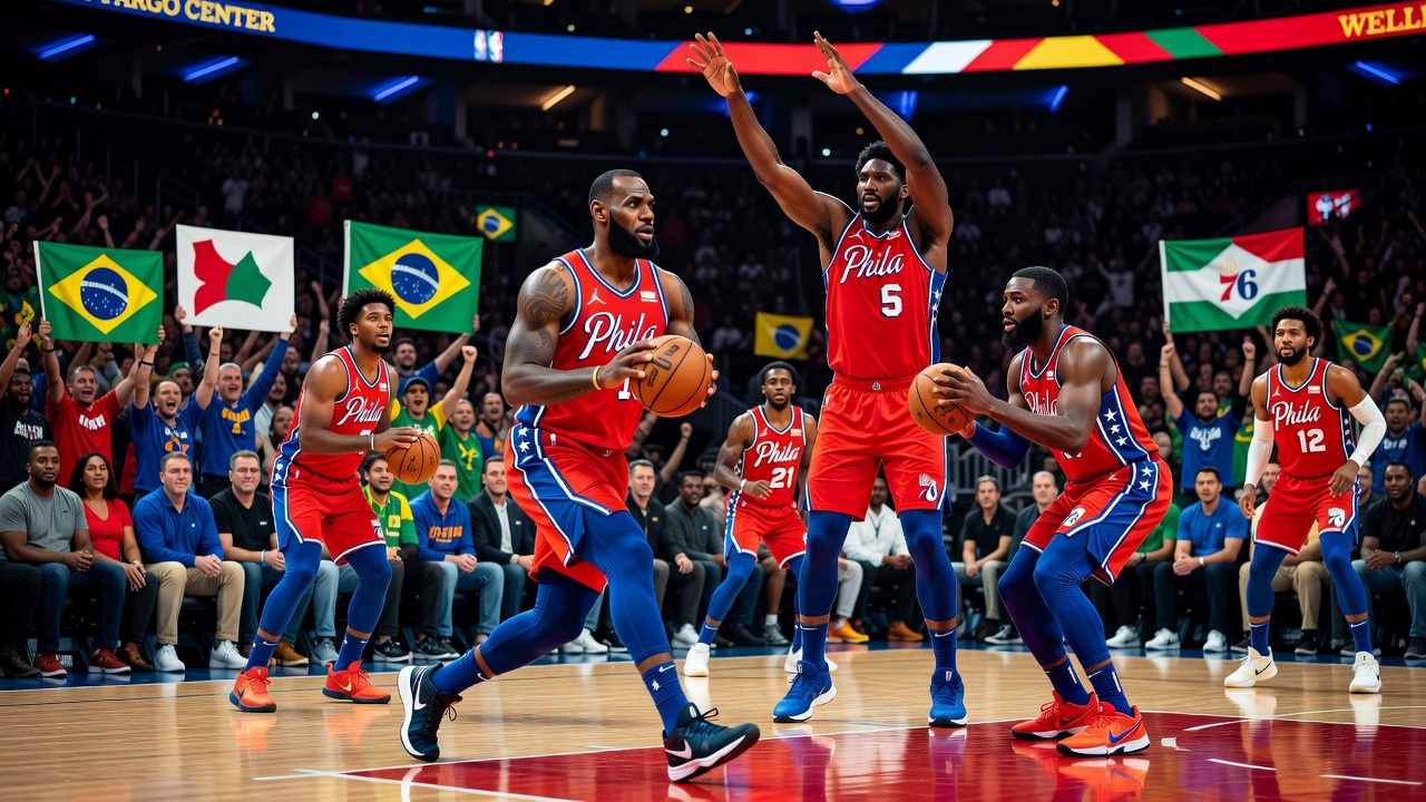 LeBron James busca mais um título da NBA no Philadelphia 76ers