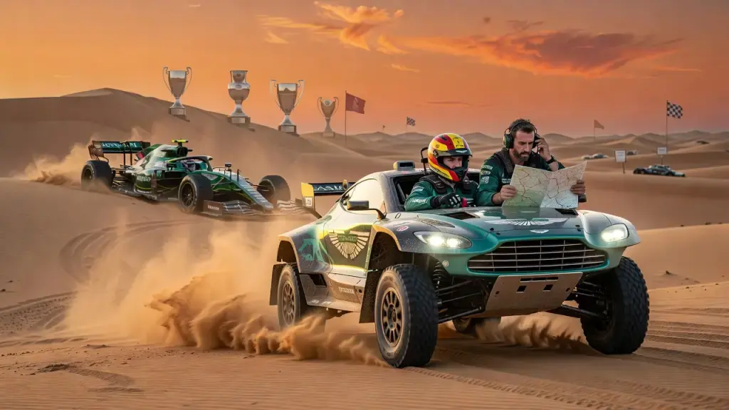 Alonso é ligado ao Dakar 2027 mesmo com futuro certo na F1